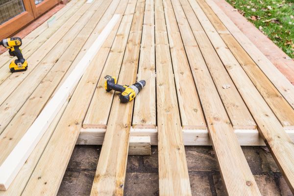 Damaged Deck Boards Repair in Mill Valley