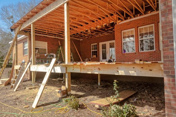 Porch Columns Installation in Mill Valley