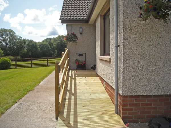 Cost of Hardwood Ramp Installation in Mill Valley
