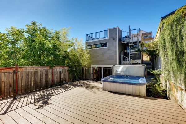Cost of Hot Tub Deck Installation in Mill Valley