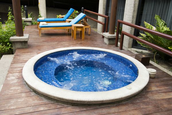 Hot Tub Deck Construction in Mill Valley
