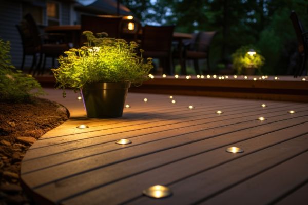 Ground Level Deck Construction in Mill Valley